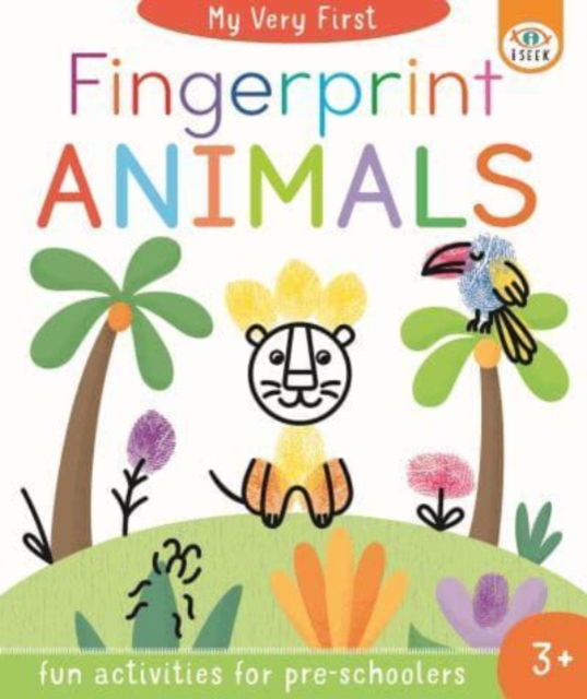 Cover for RO\obertson Eve · My Very First Finger Print Animals (Gebundenes Buch) (2024)