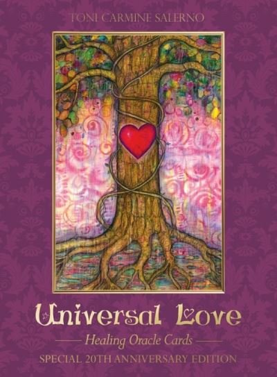 Cover for Universal Love - Special 20th Anniversary Edition: Healing Oracle Cards (Book) [20 Revised edition] (2021)