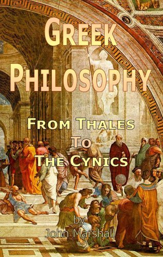 Cover for John Marshall · Greek Philosophy: from Thales to the Cynics (Paperback Book) (2007)