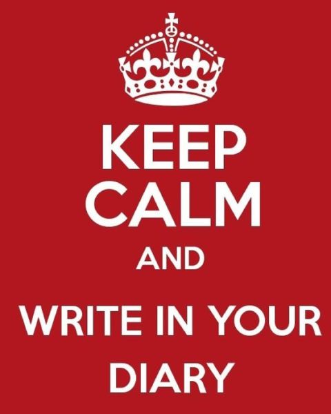 Cover for Darrell Butters · Keep Calm And Write It In Your Diary 2018 (Paperback Book) (2017)