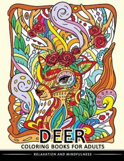 Cover for Balloon Publishing · Deer Coloring Books for Adults (Paperback Book) (2017)