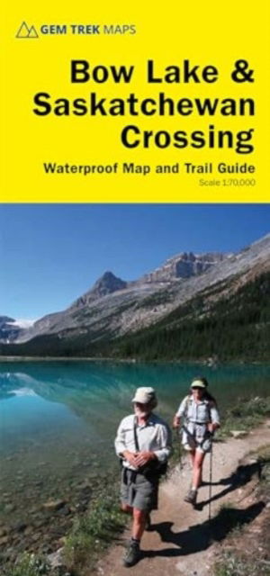 Bow Lake / Saskatchewan Crossing - Trail maps -  - Książki - Gem Trek Maps - 9781990161087 - 31 października 2024