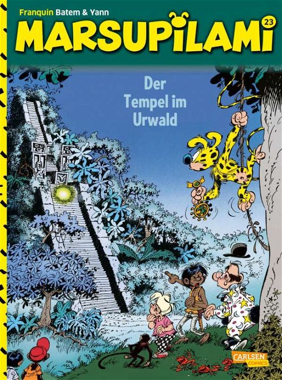 Cover for André Franquin · Marsupilami 23: Der Tempel im Urwald (Paperback Bog) (2021)