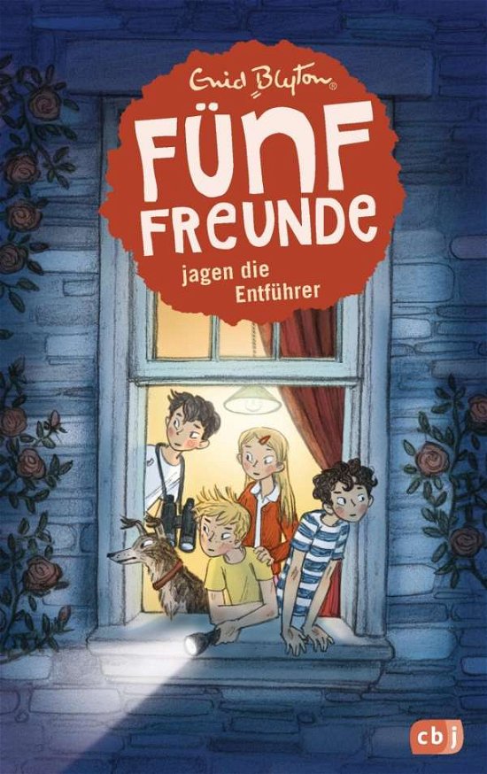 Cover for Blyton · Fünf Freunde jagen die Entführer (Buch)
