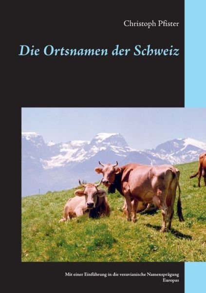 Cover for Pfister · Die Ortsnamen der Schweiz (Book) (2021)