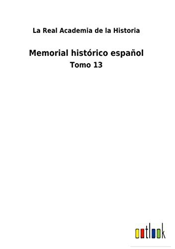 Cover for La Real Academia de la Historia · Memorial histrico espaol (Innbunden bok) (2022)