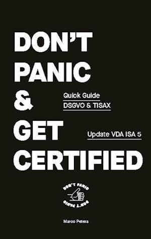 Cover for Marco Peters · Don't Panic and Get Certified (Paperback Book) (2021)