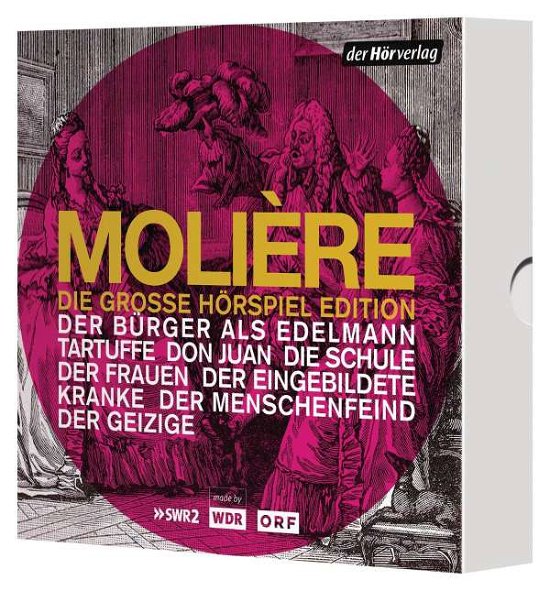 Die Große Hörspiel-edition - Molière - Musikk - Penguin Random House Verlagsgruppe GmbH - 9783844543087 - 9. august 2021
