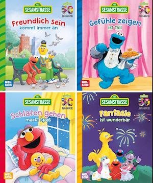 Cover for Nelson Mini-Bücher: 4er Sesamstraße 1-4 (Book) (2023)