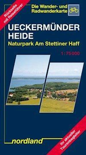 Nordland Verlag · Deutsche Ostseeküste 08. Ueckermünder Heide / Oderhaff 1 : 75 000 (Map)