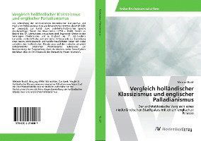 Cover for Strobl · Vergleich holländischer Klassizi (Book)