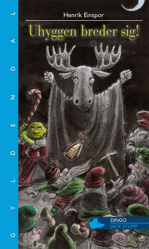 Cover for Henrik Einspor · Dingo. Blå** Primært for 3.-5. skoleår: Uhyggen breder sig (Poketbok) [1:a utgåva] (2009)