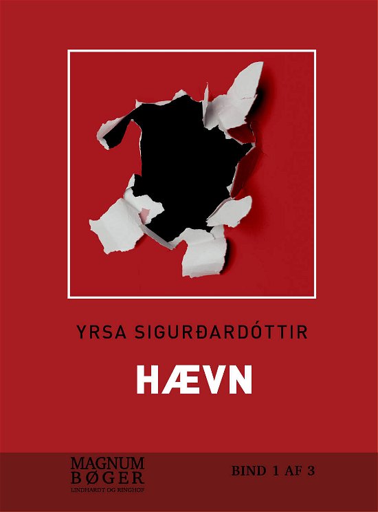 Cover for Yrsa Sigurðardóttir · Hævn (Sewn Spine Book) [1º edição] (2018)
