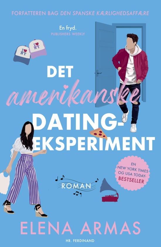 Cover for Elena Armas · Det amerikanske datingeksperiment (Paperback Bog) [2. udgave] (2024)