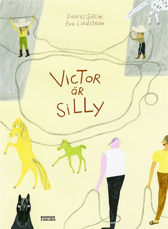 Cover for Daniel Sjölin · Victor är silly (Inbunden Bok) (2024)