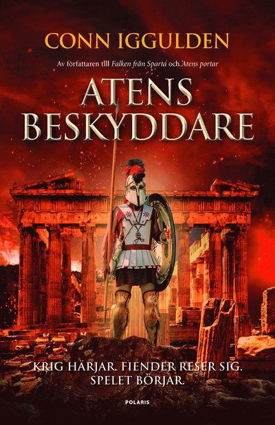 Cover for Conn Iggulden · Atens beskyddare (Inbunden Bok) (2022)