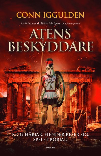 Cover for Conn Iggulden · Atens beskyddare (Indbundet Bog) (2022)