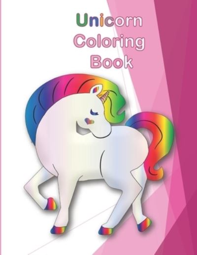 Cover for Hatim Fahoum · Unicorn Coloring Book (Paperback Book) (2020)