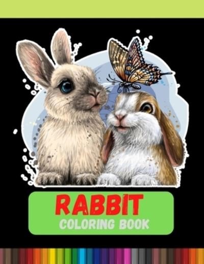 Rabbit Coloring Book - DXL Print - Bücher - Independently Published - 9798583280087 - 18. Dezember 2020