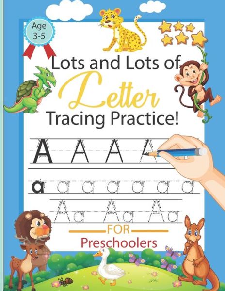 Cover for Child Books Publishing · Lots and Lots of Letter Tracing Practice (Paperback Book) (2020)