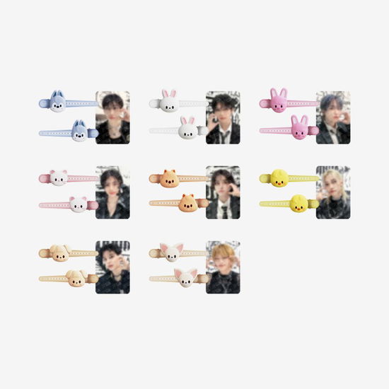 STRAY KIDS · dominATE SEOUL - SKZOO Hair Clip (MERCH) [Incl. Photocard edition] [FoxI.Ny] (2024)