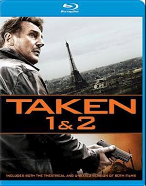 Cover for Taken 1 &amp; 2 (Blu-ray) (2014)