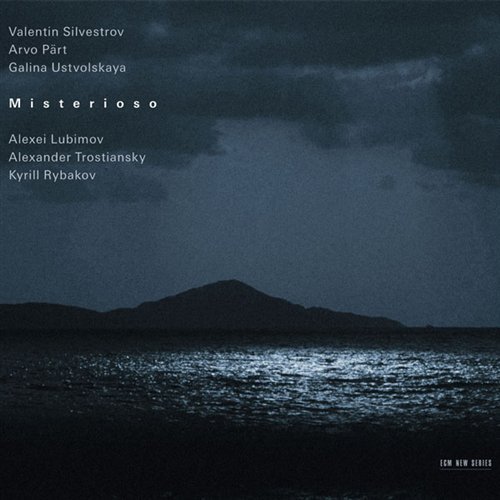 Cover for Lubimov / Trostiansky / Rybakov · Misterioso: Silvestrov / Part / Ustvolskaya (CD) (2006)