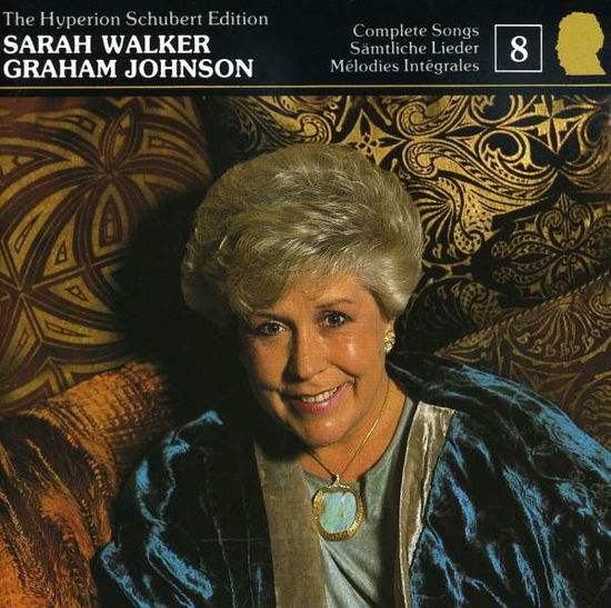 Cover for Walker, Sarah / Johnson, Graham · The Hyperion Schubert Edition 8 (CD) (1990)