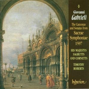 Cover for Hm Sagbutts &amp; Cornetts &amp; Roberts · Gabrielicanzonas Son From Sacrae Sym (CD) (2000)