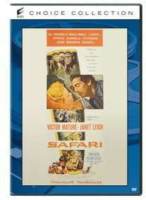 Cover for Safari (1956) (DVD) (2012)
