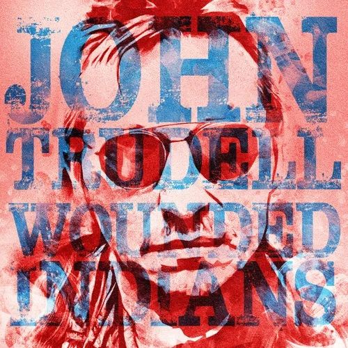 Cover for John Trudell · WOUNDED INDIANS (BF 24EX)  by John Trudell (VINYL) [Black Friday 2024 edition] (2024)