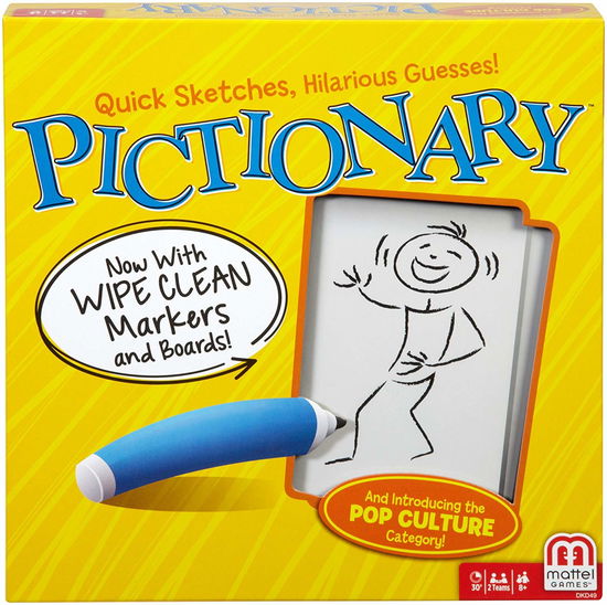 Pictionary Board Game - Mattel - Board game - Mattel - 0887961236088 - 