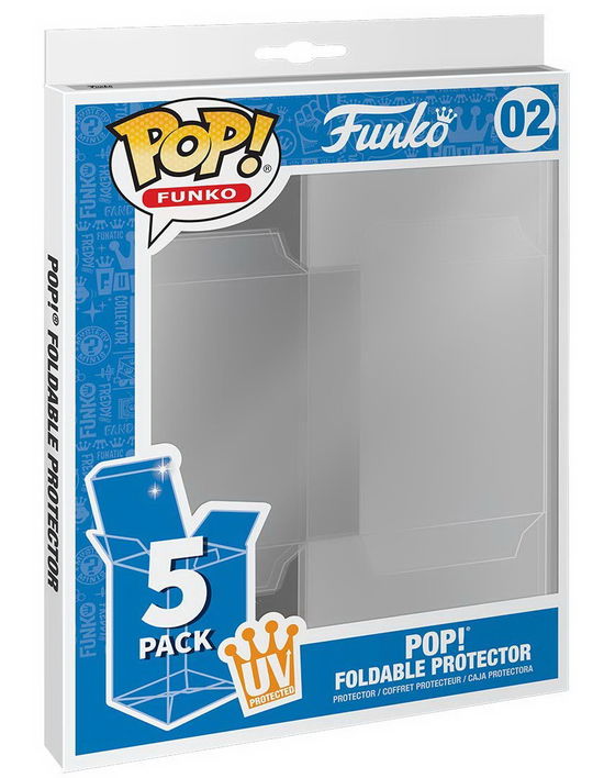 Funko Pop! 5 Pack Foldable Pop Protectors - Funko Pop! 5 Pack Foldable Pop Protectors - Fanituote - Funko - 0889698530088 - keskiviikko 9. syyskuuta 2020