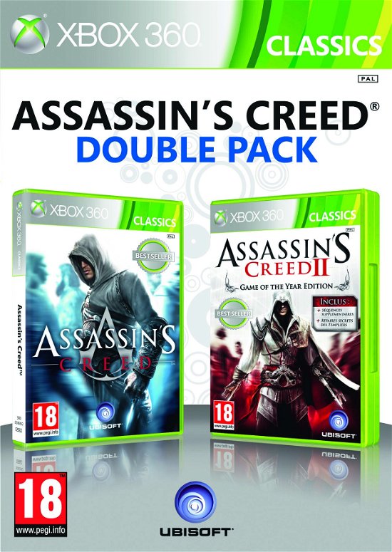 Assassins Creed 1+2 Pack Class X360 -  - Spill - Ubisoft - 3307215625088 - 22. mars 2012