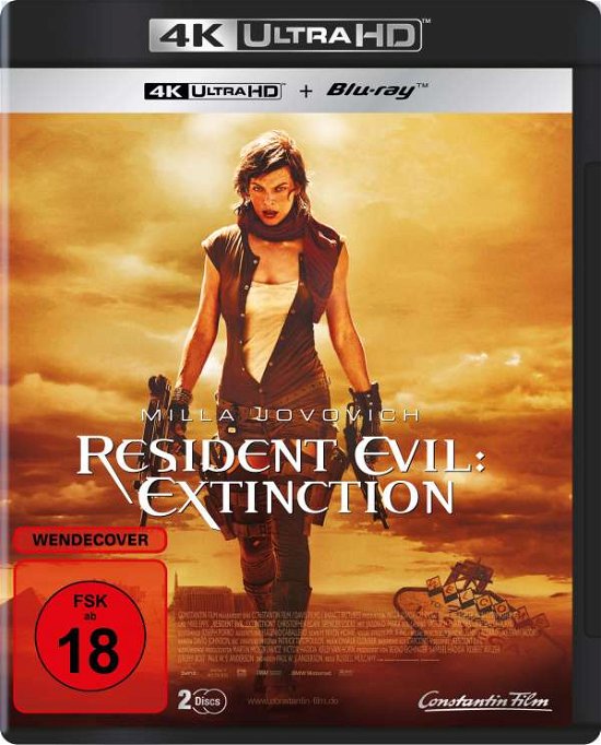 Cover for Milla Jovovich,ali Larter,oded Fehr · Resident Evil: Extinction (4K Ultra HD) (2021)