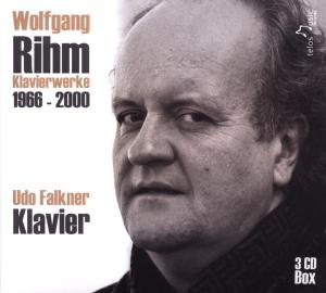 Cover for Rihm / Falkner · Piano Works 1966-2000 (CD) (2008)