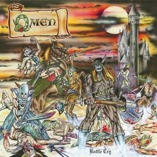 Cover for Omen · Battle Cry (LP) [Coloured edition] (2020)