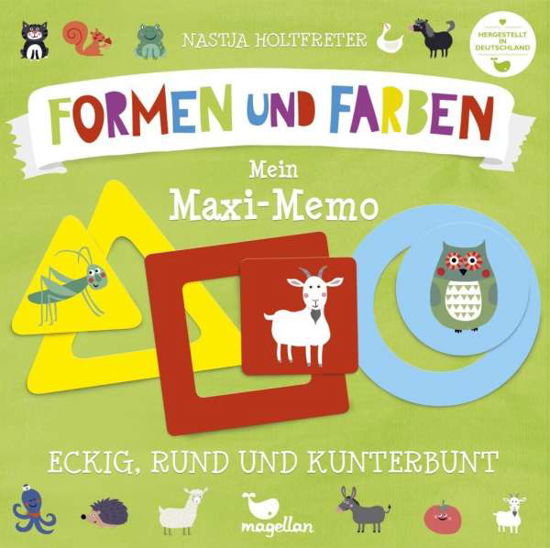 Cover for Formen Und Farben · Formen und Farben - Mein Maxi-Memo (Kin (Book)