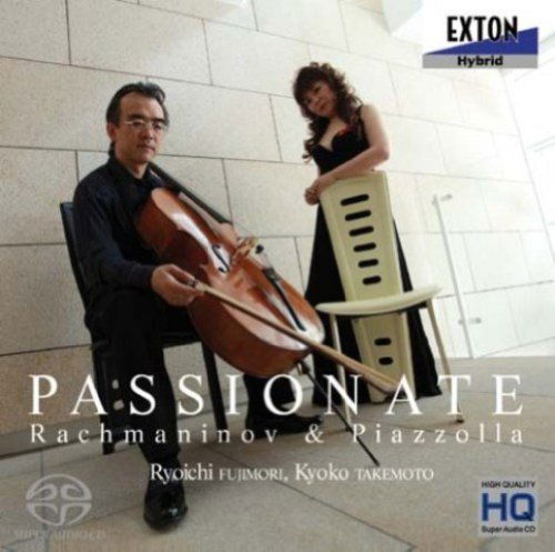 Cover for Fujimori Ryoichi · Passionate Rachmaninov &amp; Piazzolla (CD) [Japan Import edition] (2009)