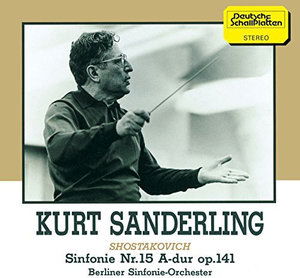 Cover for Kurt Sanderling · Sinfonie Nr. 15 a (CD) [Japan Import edition] (2014)