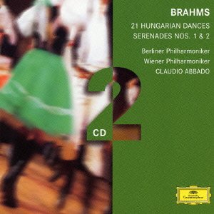 Cover for Claudio Abbado · Brahms: Serenades Nos. 1 &amp; 2. 21 Hun (CD) [Japan Import edition] (2005)