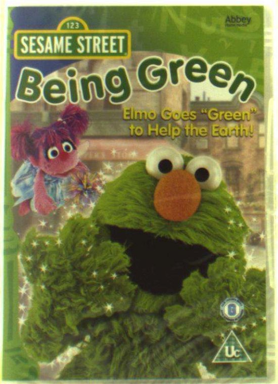 Cover for Sesame Street Being Green · Sesame Street - Being Green (DVD) (2009)