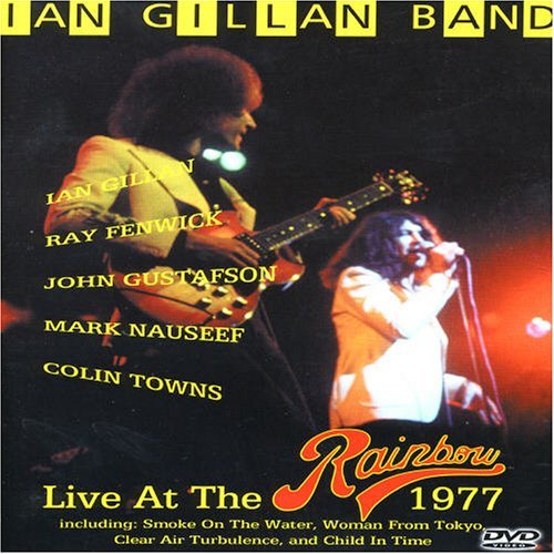 Cover for Ian -Band- Gillan · Live At The Rainbow 1977 (DVD) (2018)