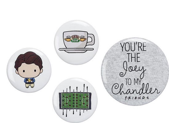 Chandler Button Badge Set - Friends - Merchandise -  - 5055583429088 - 