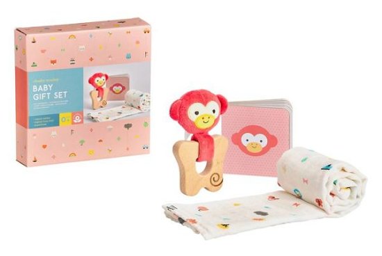Cheeky Monkey Baby Gift Set - Petit Collage - Bücher -  - 5055923779088 - 4. Februar 2020