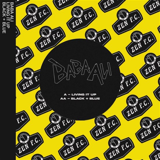 Cover for Baba Ali · Living It Up / Black &amp; Blue (LP) (2022)