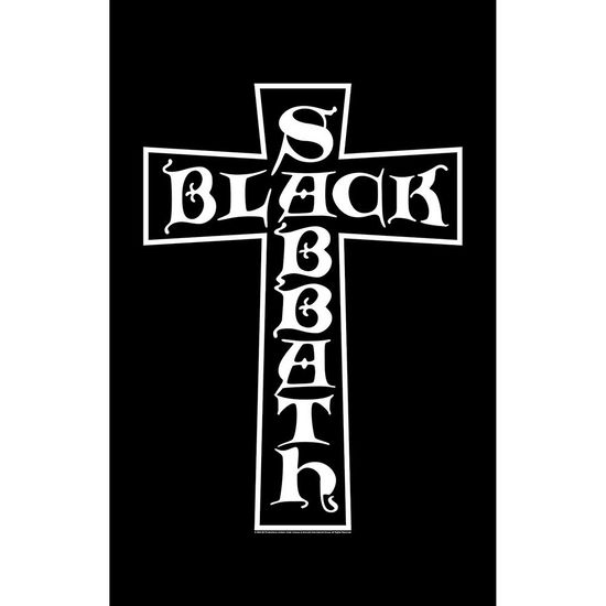 Cover for Black Sabbath · Black Sabbath Textile Poster: Cross (Plakat)