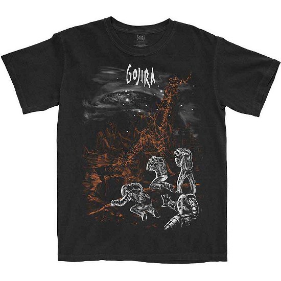 Gojira Unisex T-Shirt: Eiffel Falls - Gojira - Fanituote -  - 5056561031088 - 