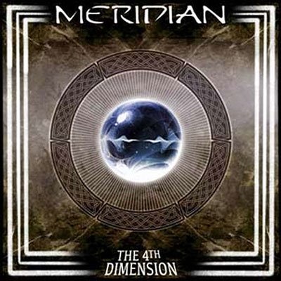 Meridian · The 4th Dimension (Marbled Tansparent Orange / Black) (LP) (2022)