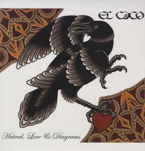 Cover for El Caco · Hatred Love &amp; Diagrams (LP) (2012)